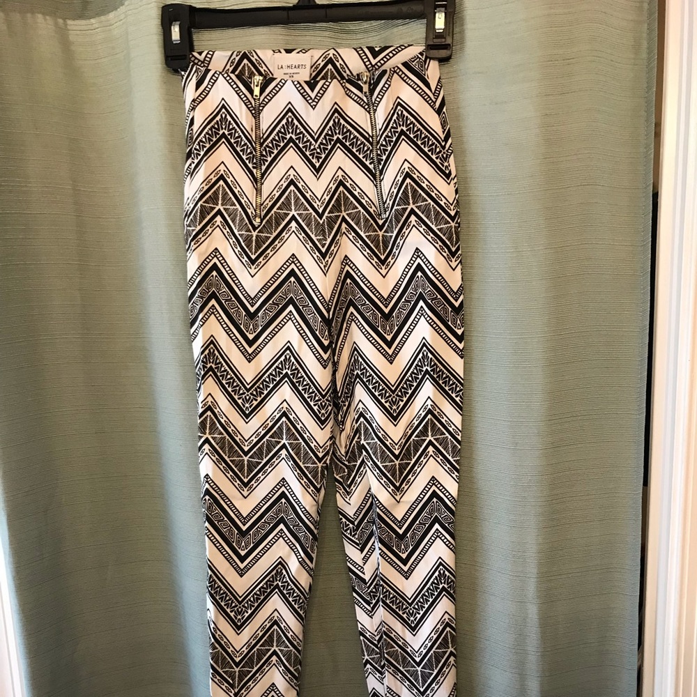 LA Hearts high waisted skinny pants leggings